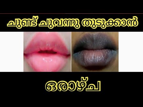 ആരെയും ആകർഷിക്കുന്ന നല്ല ഭംഗിയുള്ള ചുവന്ന തുടുത്ത ചുണ്ടുകൾ ലഭിക്കാൻ. | Tips for glowing red lips