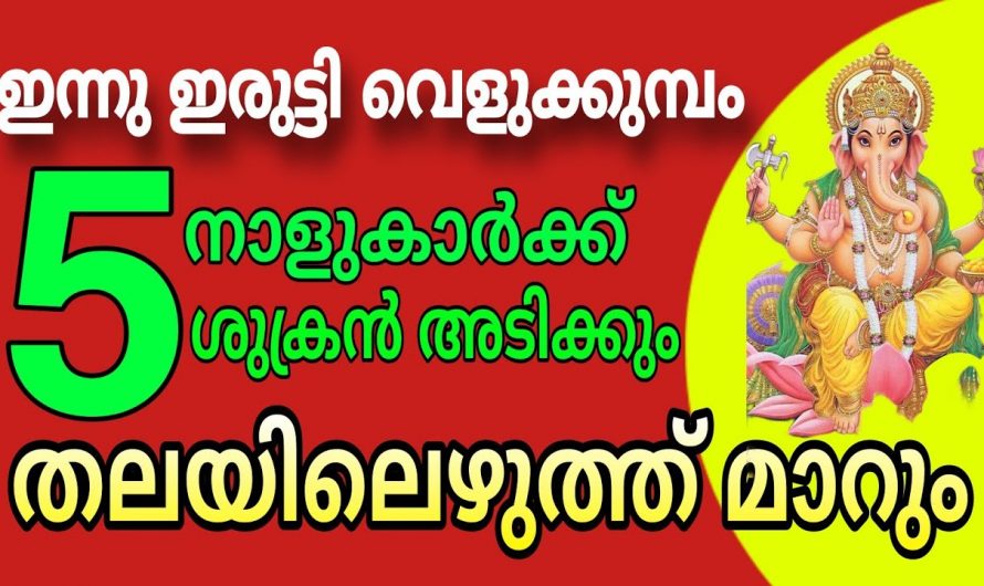 ഈ 5 നക്ഷത്രക്കാരുടെ ജീവിതത്തിൽ ശുക്രൻ ഉദിക്കുന്നു..