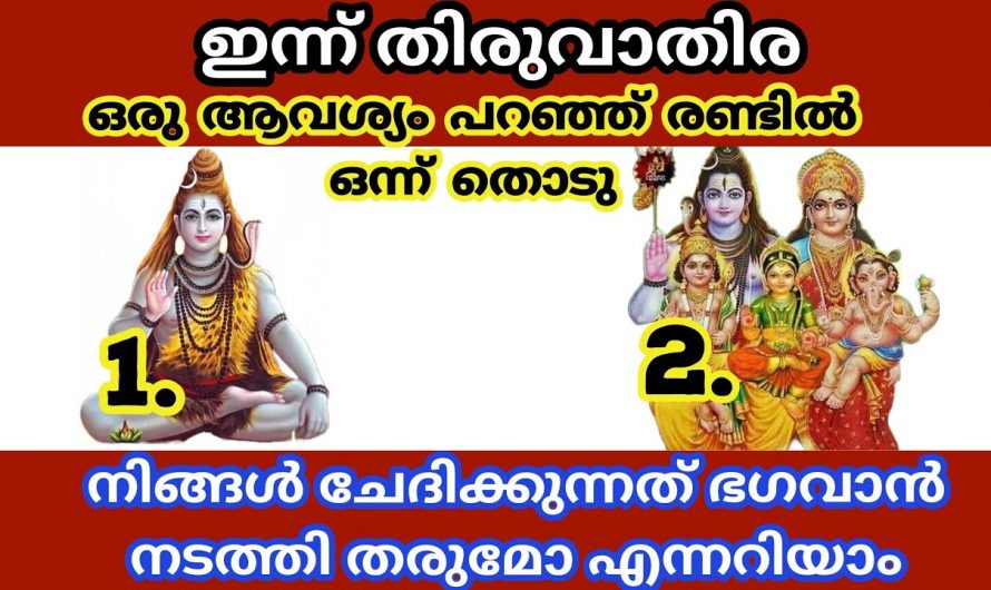 തൊടുകൂറിശാസ്ത്രം- പരമശിവൻ നിങ്ങൾക്ക് നൽകുന്ന സൗഭാഗ്യങ്ങൾ  ഏതൊക്കെ