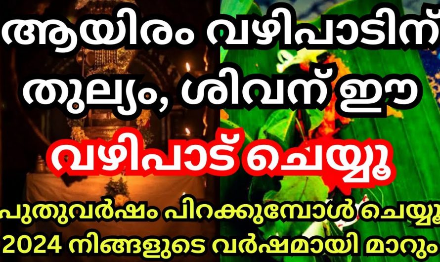 പുതുവർഷത്തിൽ ഈ വഴിപാട് ഒന്ന് ചെയ്തു നോക്കൂ നിങ്ങൾക്ക് ഉയർച്ചകൾ ഉണ്ടാകും🤔