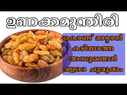 ഉണക്കമുന്തിരി കഴിച്ചാൽ ലഭിക്കും ഞെട്ടിക്കും ഗുണങ്ങൾ…🥰