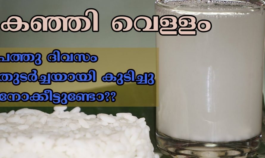 കഞ്ഞിവെള്ളത്തിന്റെ ഞെട്ടിക്കും ഗുണങ്ങൾ..👌