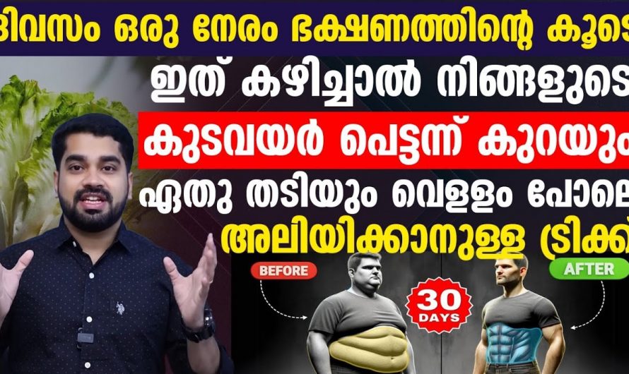 കുടവയർ കുറയ്ക്കുവാൻ ഇതാ ഒരു വഴി 🤔