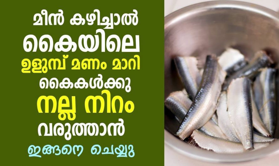 കൈകളിലെ മീനും മറ്റും നന്നാക്കിയതിന്റെ ചീത്ത മണം പൂർണമായും പരിഹരിക്കാൻ. 👌