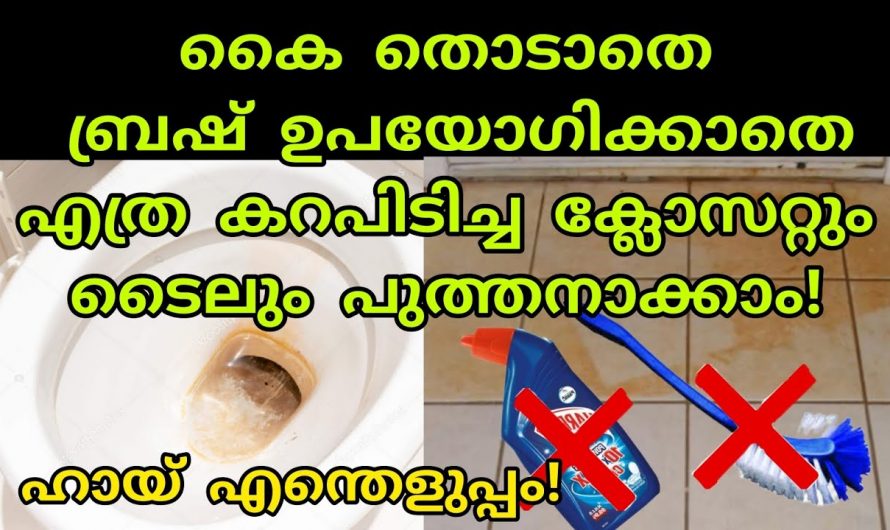 ബാത്റൂം ഇനി പുത്തൻ പുതിയത്പോലെയാക്കാം കിടിലൻ വഴി…👌