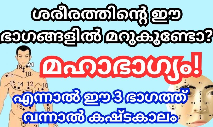 നിങ്ങളുടെ ശരീരത്തിലെ മറുകുകൾ പറയും നിങ്ങളുടെ ജീവിത രഹസ്യം..