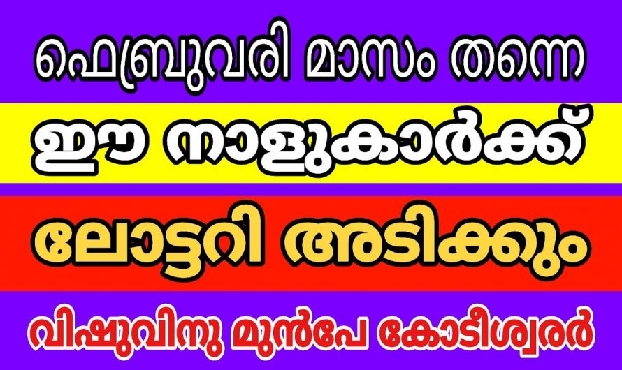 ഫെബ്രുവരിമാസത്തിന്റെ  അവസാനം ഈ നക്ഷത്രക്കാർക്ക് സൗഭാഗ്യങ്ങളുടെ കാലഘട്ടം..