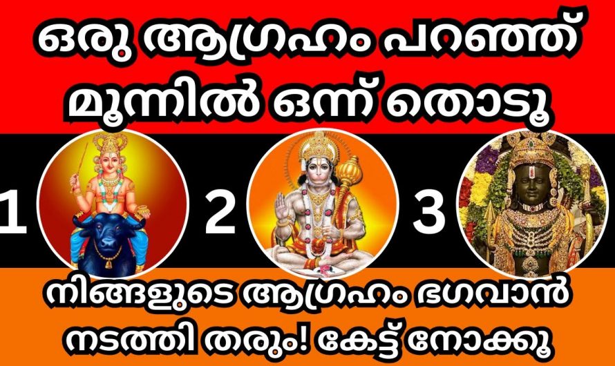 നിങ്ങളുടെ ആഗ്രഹങ്ങൾ സഫലമാകുമോ എന്നറിയാൻ ഈ തൊടിക്കുറി ശാസ്ത്രം ചെയ്തു നോക്കുക…