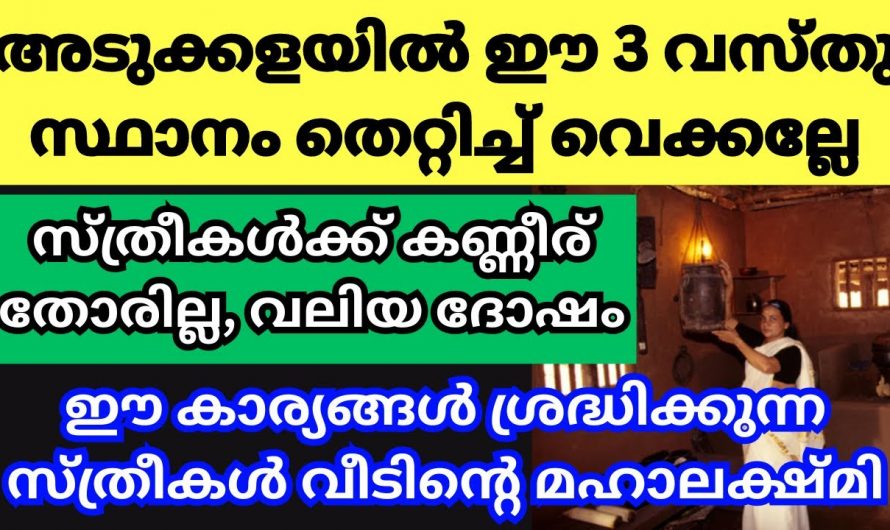 വീട്ടിൽ ഈ വസ്തുക്കൾ വയ്ക്കുന്നത് ശ്രദ്ധിച്ചില്ല എങ്കിൽ ദോഷം സംഭവിക്കും.