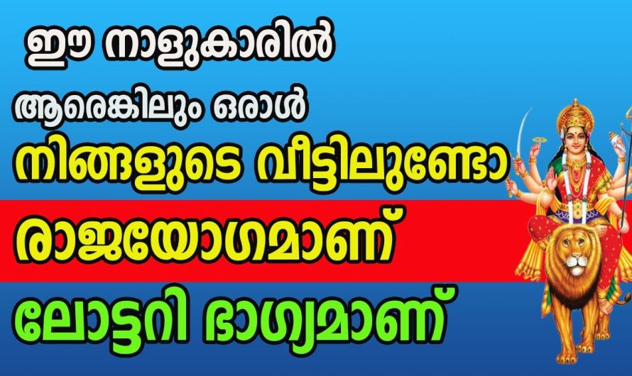 രാജയോഗത്താൽ അപ്രതീക്ഷിതമായി ലോട്ടറി ഭാഗ്യം നേടുന്ന നക്ഷത്രക്കാർ.