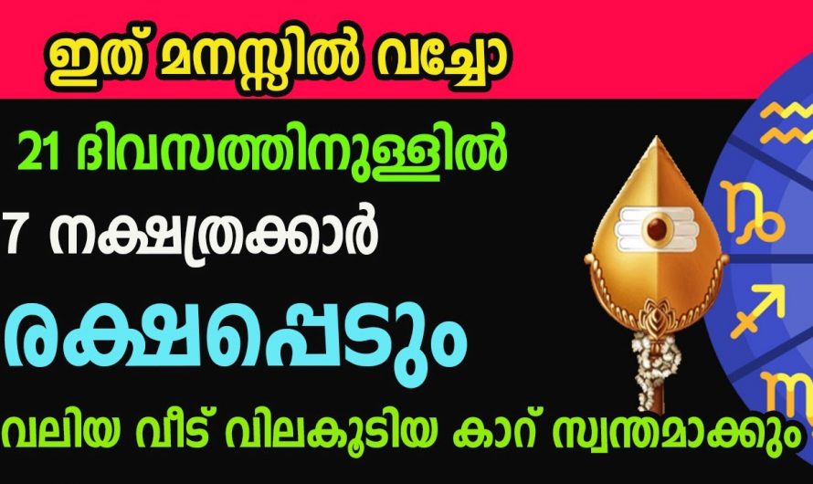 സൗഭാഗ്യങ്ങളാൽ ഉയരുന്ന നക്ഷത്രക്കാർ…