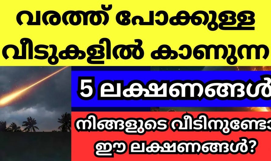 നമ്മുടെ വീടുകളിൽ ഇത്തരം ലക്ഷണങ്ങൾ ഉണ്ടെങ്കിൽ പ്രത്യേകം ശ്രദ്ധിച്ചോളൂ ദുഷ്ട ശക്തിയുണ്ടാകും…