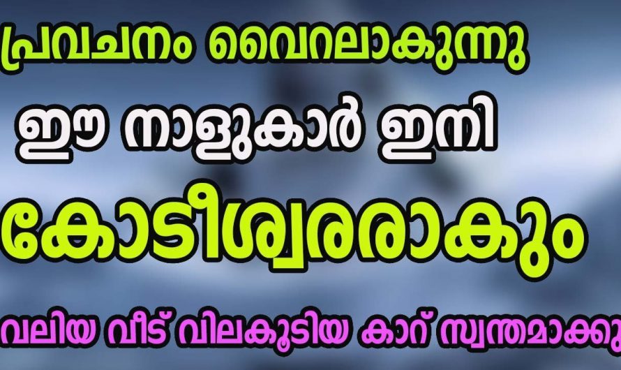 ഈ നക്ഷത്രക്കാരുടെ ജീവിതം ജെറ്റ് പോലെ കുതിച്ചുയരും..