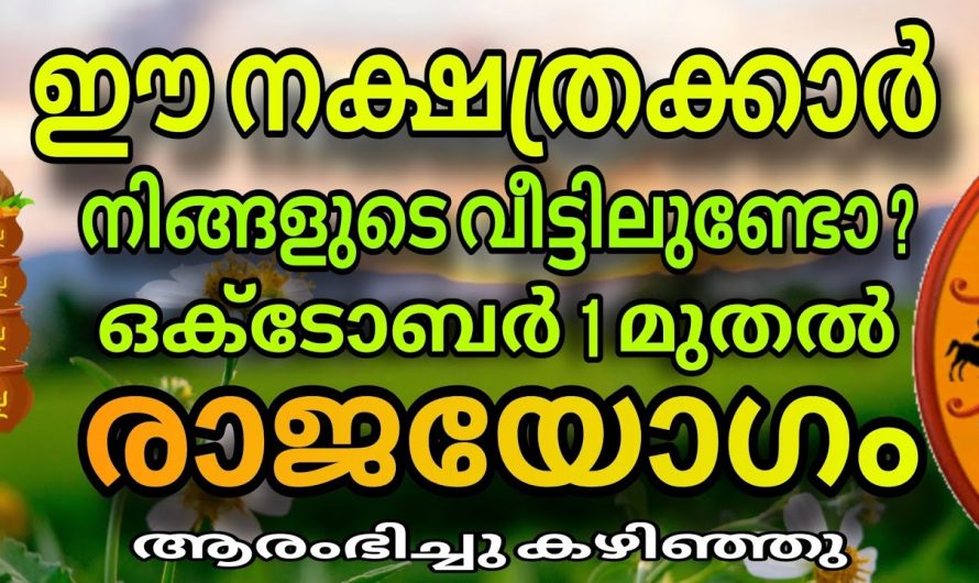 സെപ്റ്റംബർ 28 മുതൽ രക്ഷപ്പെടുന്ന നക്ഷത്രക്കാർ…