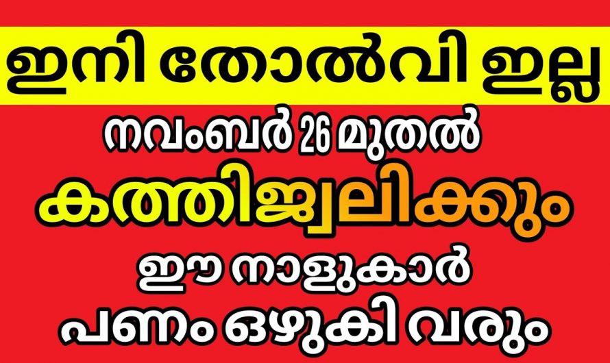 ഈ 11 നാളുകൾക്ക് ഇനി നേട്ടങ്ങളുടെ കാലഘട്ടം..