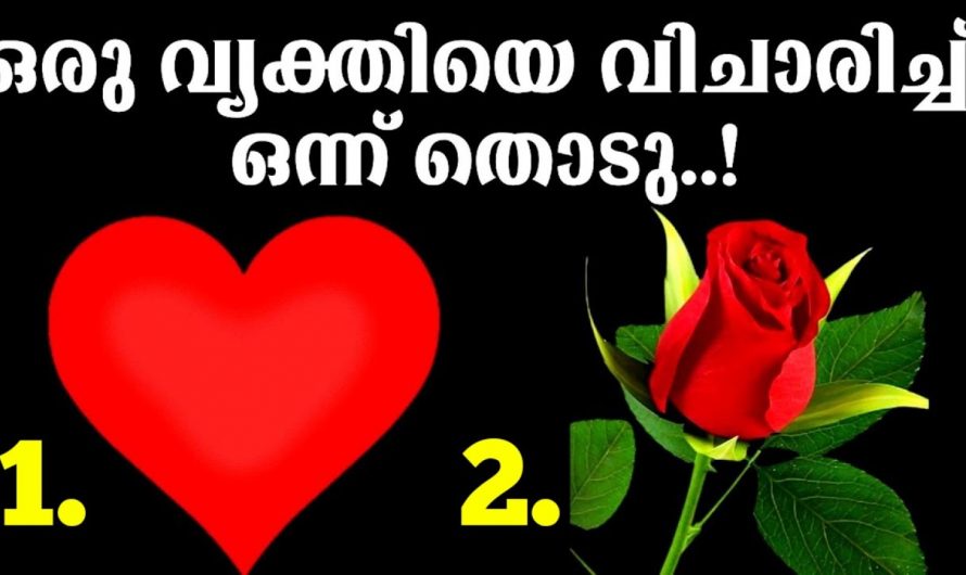 എന്താണ് നിങ്ങളെ കുറിച്ച് നിങ്ങൾ സ്നേഹിക്കുന്ന വ്യക്തി ചിന്തിക്കുന്നത് എന്ന് അറിയണോ..