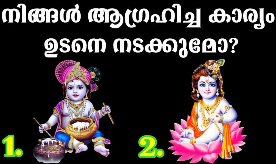 ഭഗവാന്റെ ചിത്രം തെരഞ്ഞെടുത്ത് നിങ്ങളുടെ ജീവിതത്തിലെ കുറിച്ച് മനസ്സിലാക്കൂ..