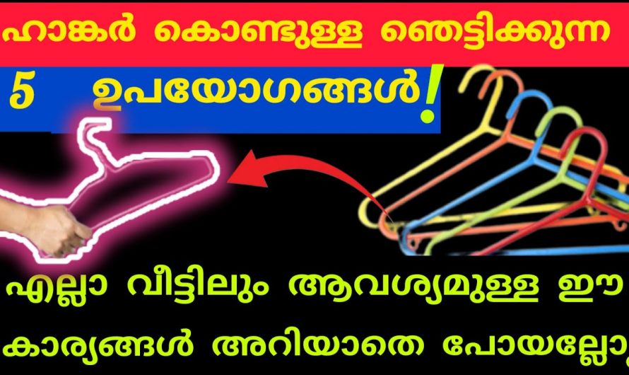 ഹാങ്ങർ ഉണ്ടെങ്കിൽ ഇതാ കിടിലൻ ഐഡിയകൾ..