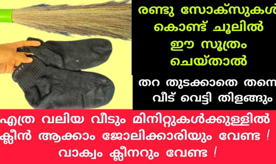 ഇനി പഴയ സോക്സ് ഒരിക്കലും കളയേണ്ട ഇതാ ഞെട്ടിക്കും ഉപയോഗം..