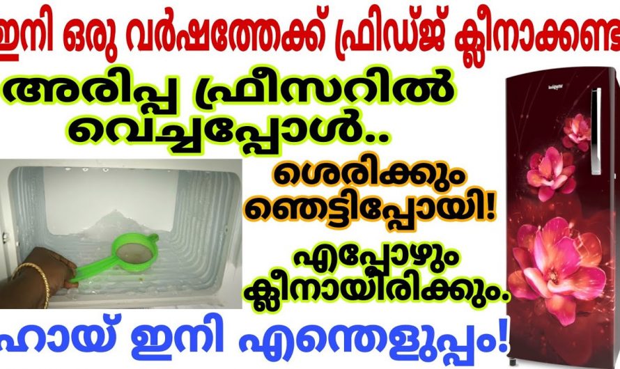 ഫ്രിഡ്ജ് വളരെ എളുപ്പത്തിൽ ക്ലീൻ ചെയ്യാൻ ഇതാ കിടിലൻ വഴി..